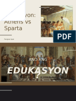 AP 8 - Edukasyon (Athens Vs Sparta)