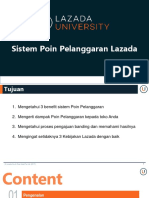 Edukasi Sistem Poin Lazada University