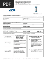 Genie E Series Slab Scissor Lift Operation PDF