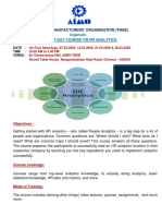 HR Analytics Course - Pamphlet