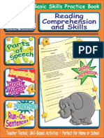 4th Grade Basic Skills Reading Comprehension and Reading Skills PDF