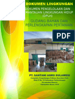 Sampul DPLH - PT. MMA - Gudang Dan Produksi Bahan Dasar Makanan