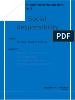 Social Responsblty Output