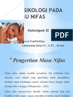 PSIKOLOGI PADA IBU NIFAS