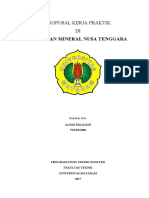 Proposal PKL PT Amman Mineral Nusa Tenggara