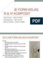 Outline Form Kelas Iii & Iv Komposit