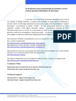 Macrogen Single Pass Sequencing Sample Submission Guide Spanish