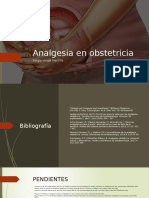 Analgesia en Obstetricia