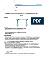 2.2.3.4 Packet Tracer - Configuring Initial Switch Settings - ILM