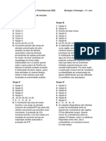 Preparação Exame Final Nacional 2020 Biologia e Geologia