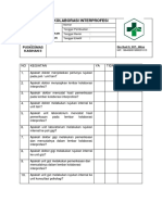 Daftar Tilik Kolaborasi Interprofesi