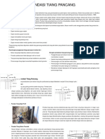 Pondasi Tiang Pancang Teknologi Bangunan