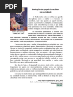 A evolução do papel da mulher na sociedade