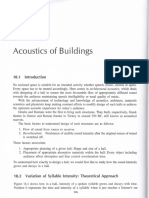 Acoustics of Buildings