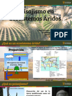 Paisajismo en Ecosistemas Aridos