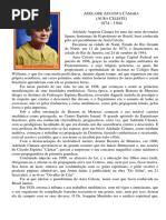 Biografia - Adelaide Augusta Câmara