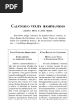 Calvinismo X Arminianismo