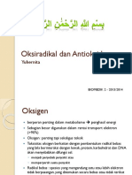 Oksiradikal dan Antioksidan 1314