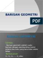 Materi Barisan Geometri