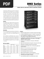 Q Amp RMX Series Specs