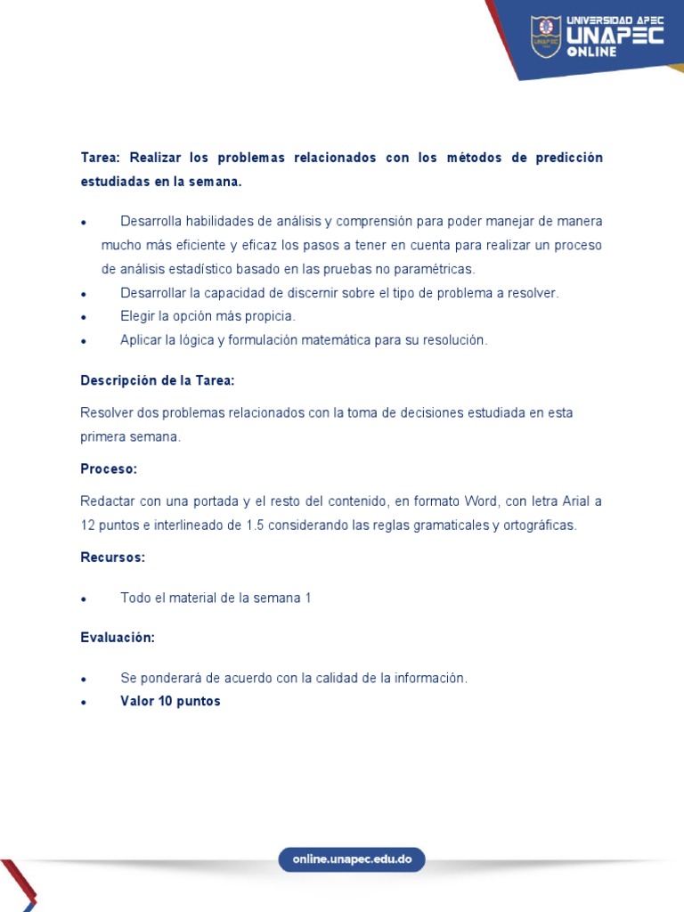 Métodos de Predicción Semana 5 | PDF | Enseñanza de matemática