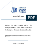 Overhead distribution lines using bare conductors