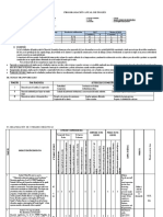 Programación Anual de Inglés 5to Grado