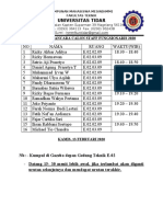 Jadwal