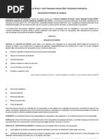 Reglamento Interno de Trabajo - Actualizado Mayo 2014 en PDF