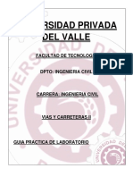 VIAS Y CARRETERAS II Laboratorio PDF