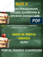 Taklimat Daerah - SLOT 3 ASAS GOOGLE CLASSROOM (LOGIN GURU)