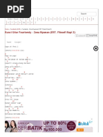Kunci Gitar Fourtwnty Zona Nyaman Ost Filosofi Kopi 2 Chord Dasar Mudah Pdf