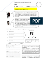 Ficha Práctica Actividad A Distancia - Religion