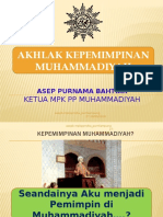 Akhlak Kepemimpinan Muhammadiyah