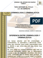 CRIMINOLOGIA Y CRIMINALISTICAa