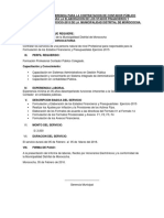 TDR Contador Presupuestador