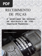 Recebimento de Peças