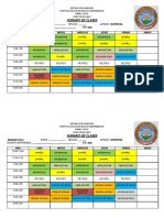 Horario de Clases Suyapa