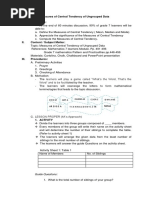 MTH Lesson Plan