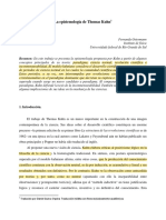 Fernanda Ostermann - La Epistemología de Thomas Kuhn PDF