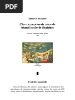 Cinco Excepcionais Casos de Identificaca - Ernesto Bozzano