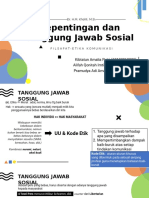 (FEK) - KLP 8 - Kepentingan Dan Tanggung Jawab Sosial