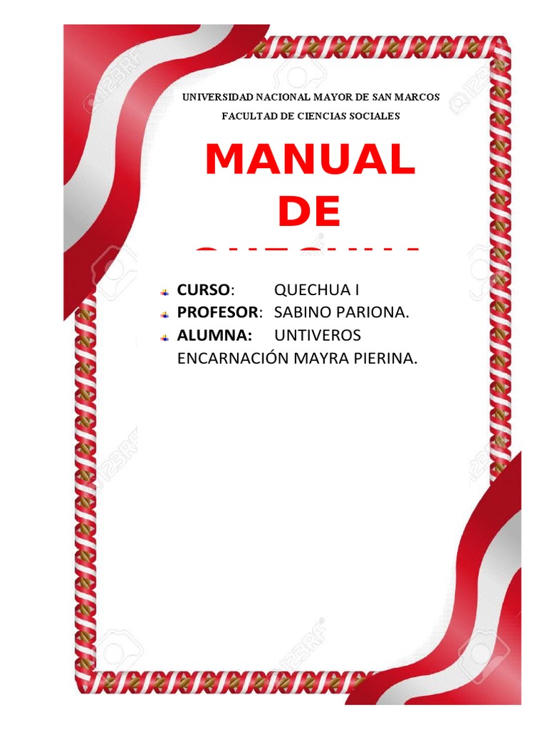 Caratula Quechua | PDF