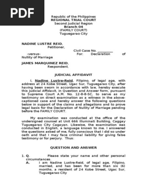 judicial-affidavit-nullity-of-marriage