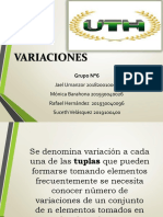 VARIACIONES