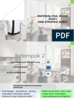 Materialitas Resiko Audit Dan Strategi Audit