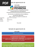 Ejemplo de Segmentacion de Mercado Ivan Apunte