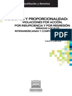56 - Derechos y proporcionalidad violaciones por acción, por insuficiencia y por regresión. Miradas locales, interamericanas y comparadas -  Laura Clérico.pdf