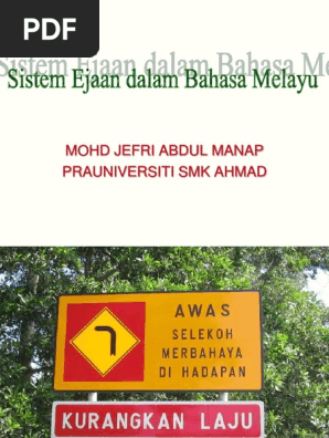 Sistem Ejaan Sebutan Baku Pdf