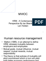 Human Resource Management, A Contemporary Perspective